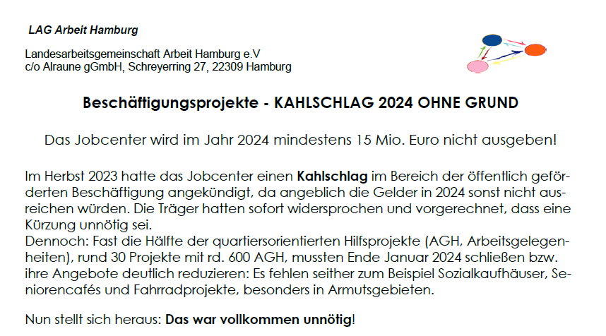 Screenshot der Pressemitteilung